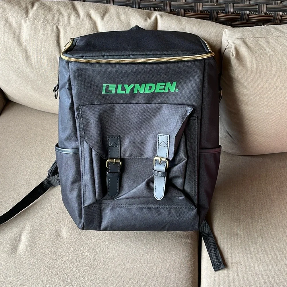 Logomark Highland 24-Can Backpack Cooler. Black NWOT